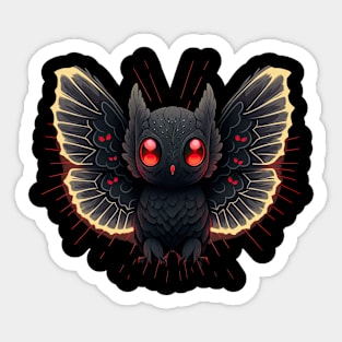 Mothman kawaii Sticker